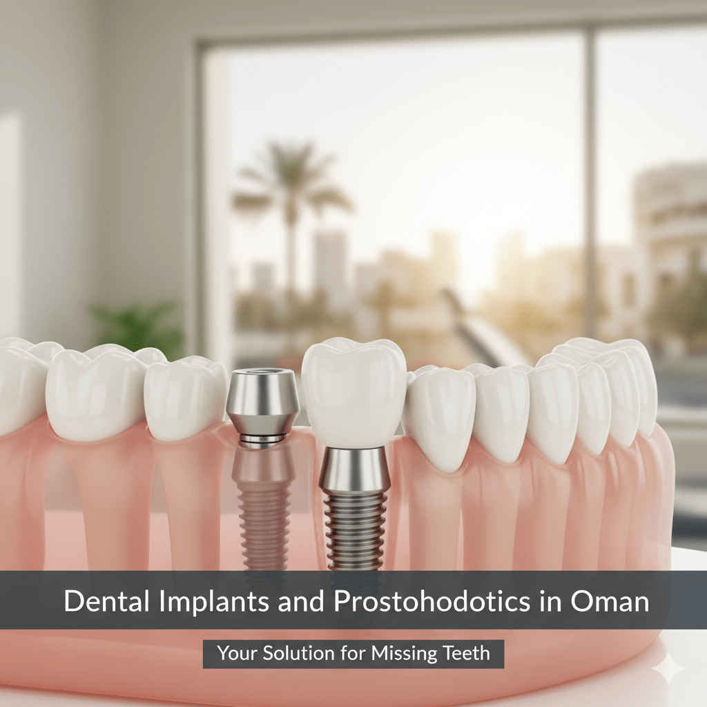 Dental Implants and Prosthodontics: Your Solution for Missing Teeth Best Dental Care Clinic in Oman | Shinas Dental Clinic Dental Implants and Prosthodontics in Oman Your Solution for Missing Teeth